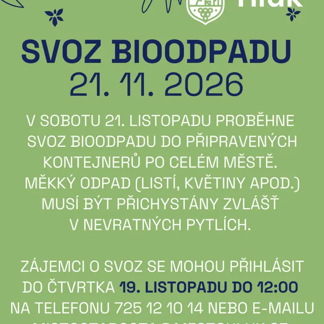 Svoz bioodpadu